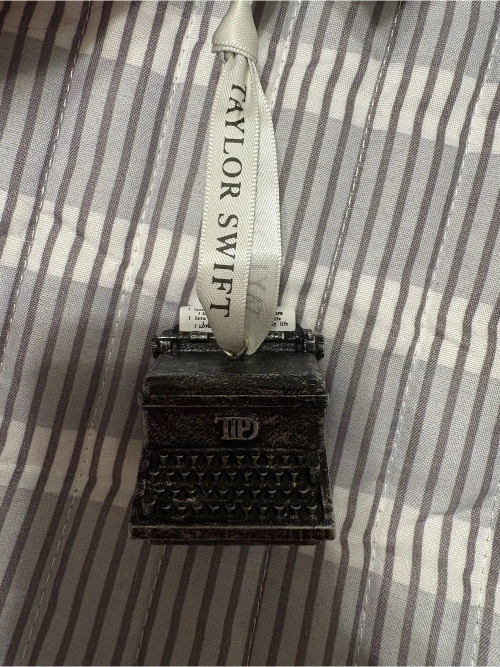Taylor Swift TTPD Typewriter Ornament